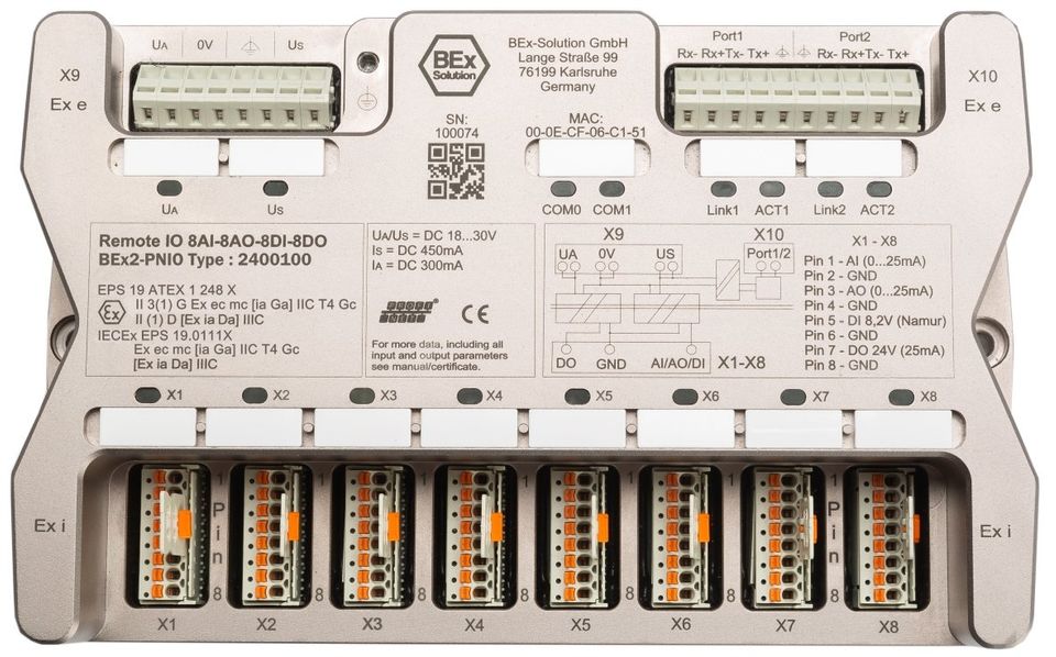 BEx Remote IO Modülü